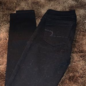 Black skinny jeans